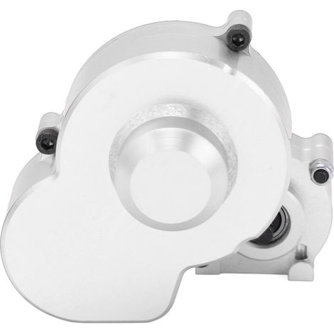 Boîte de vitesses de transmission RC avec engrenage moteur pour voiture télécommandée AXIAL SCX10 1/10 (argent) (1/5)