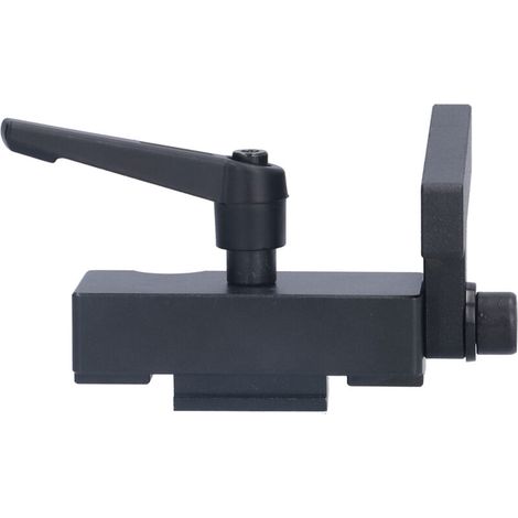 Butée de rail d'onglet rotative et durable de type 45 pour le travail du bois, pour le positionnement et la fixation (1/5)