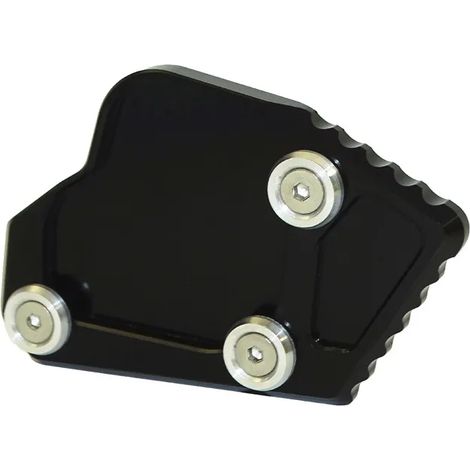 (Noir)waase Plaque d'extension de béquille latérale compatible avec BMW K1600GT K1600GTL K1600 GT GTL 2011 2012 2013 2014 2015 maxpower (1/4)
