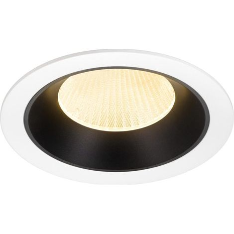 Spot encastré Numinos XL blanc/noir 3000K - 20 deg - 1009945