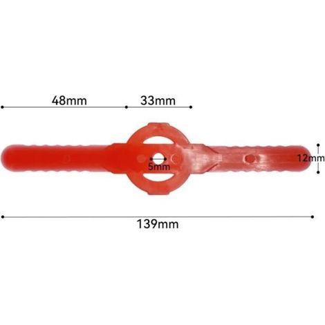 30 Stück Schneidmesser für Rasenkantenschneider/Rasenmäher - Ersatzklingen aus Kunststoff (1/3)