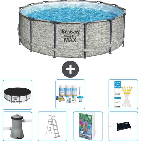 Bestway Steel Pro MAX Rund - 427x122 cm - 8-teilig S632