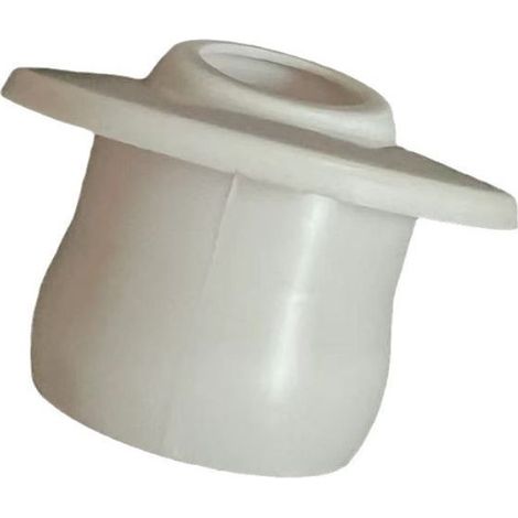 Buse de massage pour piscine et spa avec sortie d'eau rotative à 360° et embout de 20 mm, compatible avec un tuyau de 40 mm. Petite tête de jet sans orifice. (1/4)