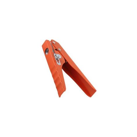 Pince à plaquer les chants, perforatrice à un trou, pince à plaquer les chants robuste, outil pour cartes PVC, ouverture plate et angulaire de 8 mm (1/4)