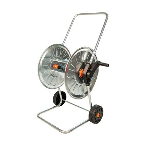 AVVOLGITUBO IRRIGAZIONE CARRELLATO AGRATI  ACCIAIO ZINCATO RUOTE PLT X TUBO 1/2 MT  80