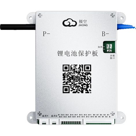 Système de gestion de batterie intelligent, courant jusqu'à 200A, technologie d'équilibrage actif, JK-BD4A24S4P (1/2)
