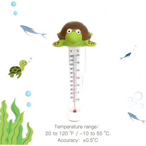Thermomètre flottant tortue 7.53.9in A (1/5)