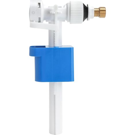 Robinet Flotteur Réservoir WC Universel G3/8 et G1/2 en Laiton – Valve de Remplissage Silencieuse et Anti-Calcaire, Économie d’Eau, Installation Facile sans Outil, Pièce Détachée pour Chasse d’Eau (1/5)