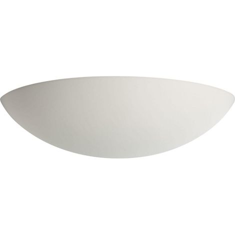 DOMINO Applique Mur plâtre E27 77W max.,demi-lune Lpe non incl. ARIC 3001