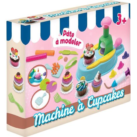No-name PAM Cupcake Maschine 12651 rosa grün weiß orange