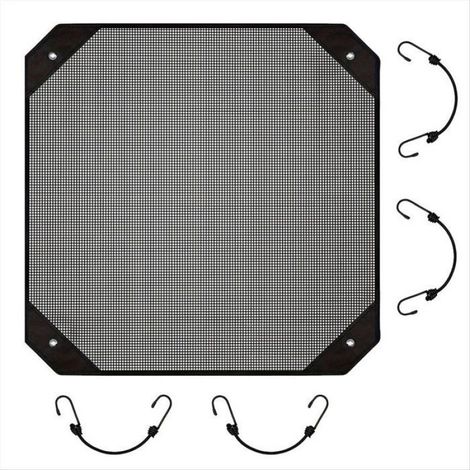 1 Housse de climatiseur, Tissu Oxford et résine, Cordons élastiques, Pour unité extérieure de condenseur (1/5)
