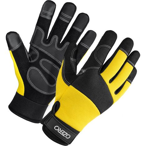 (M) 1 paire de gants de jardin Pureh, gants de jardin de plantation, gants de travail d'entretien de bâtiment (1/5)