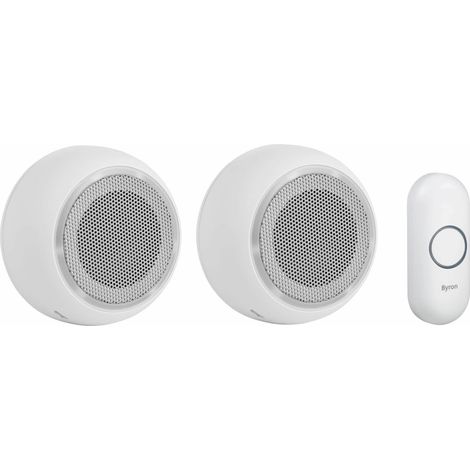 Byron DBY-23514 Funkklingel Komplett-Set mit USB-Anschluss