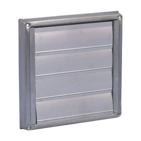 Wallair N34845 Store de ventilation acier inoxydable Convient pour Ø de tube: 10 cm (1/2)