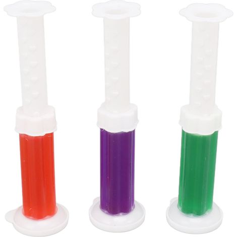 Lot de 3 tampons parfumés pour toilettes, en forme de fleur, pour désodoriser et nettoyer la salle de bain. (1/5)