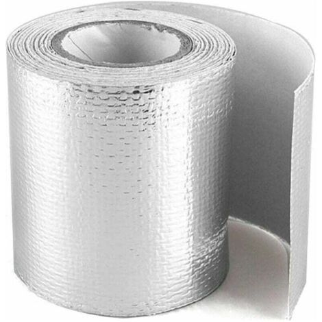 Tape Thermique 5 M Bande D'échappement Thermique D'entrée L'air Isolant Chaleur Bouclier Protection Chaleur Réfléchissante Moteur Auto-adhésif (1/3)