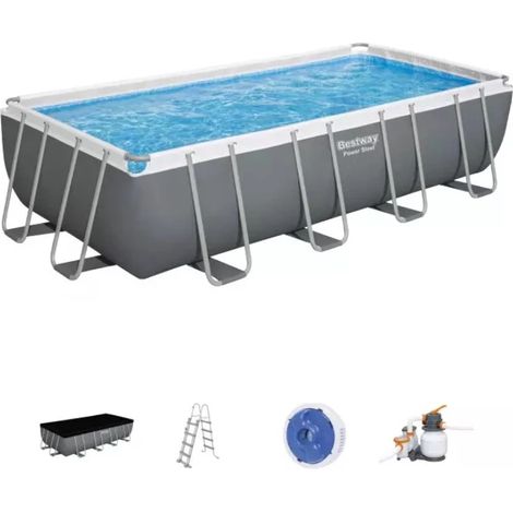 Bestway 56466-5 Set piscina fuori terra Power Steel da 549x274x122 cm (1/8)