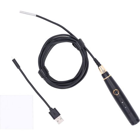 Caméra d'inspection industrielle WiFi IP67 étanche, endoscope pour canalisations, tuyaux et automobile, avec 6 LED lumineuses. (1/5)