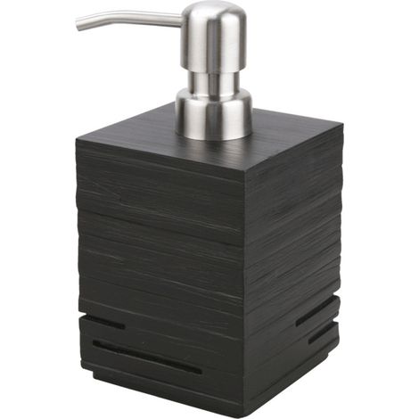 Optima Salea Seifenspender aus Polyresin, Braun (SAL99) (1/3)