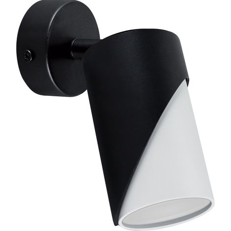 Spot mural et plafonnier ZEBRA SPT GU10 noir/blanc (1/2)