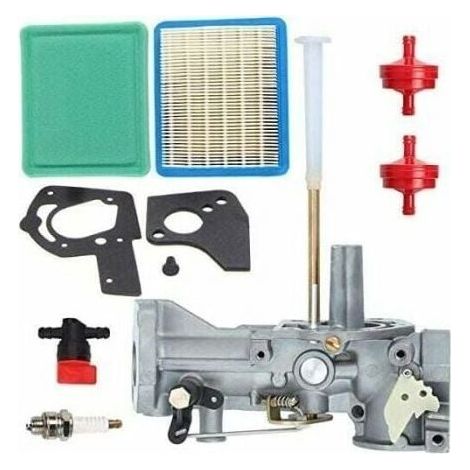 Carburateur de rechange pour moteurs Briggs & Stratton 5HP – Remplace 498298, 692784, 495951 – Inclus kit de joints et filtres (1/5)