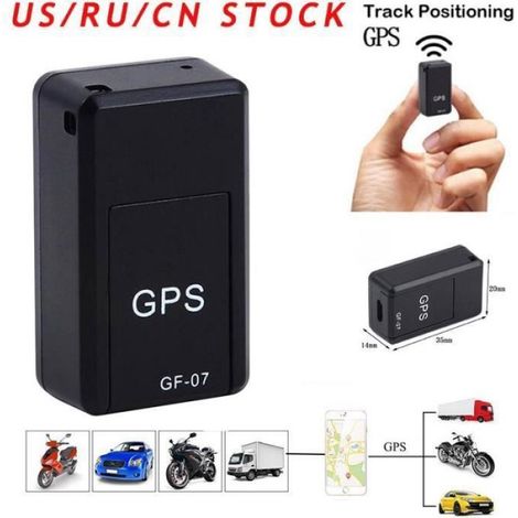 Traceur GPS magnétique GF07, pour moto Para Carro, enfants, systèmes de localisation, Mini vélo, rapide [278FF94] mult LOCALISATION (1/4)