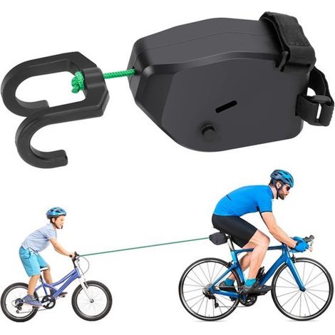 Cuerda para bicicleta para niños, Cordón universal para tirar de la bicicleta entre padres e hijos, 2,5 m, Fácil de instalar, Perfecto para (1/5)
