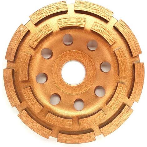 Diamantschleifscheibe – 115 x 22,2 mm – Für Winkelschleifer – Beton, Granit, Marmor, Stein, Gips – 1 Stück (1/5)