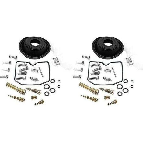 Kit di riparazione carburatore XU per motociclette Kawasaki ER500 ER5 1998-2005. Prodotto di alta qualità, durevole e affidabile, realizzato con materiali selezionati e conforme agli standard. --Crezu (1/4)
