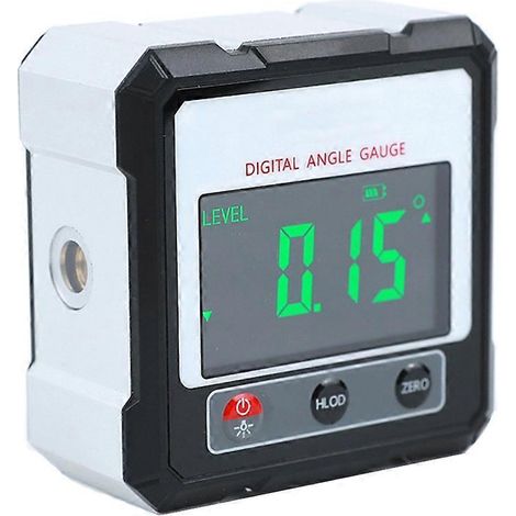 Niveau laser professionnelrapporteur numériqueinclinomètre 4 directions à 90°outil de mesure d'angle à base magnétique (1/5)