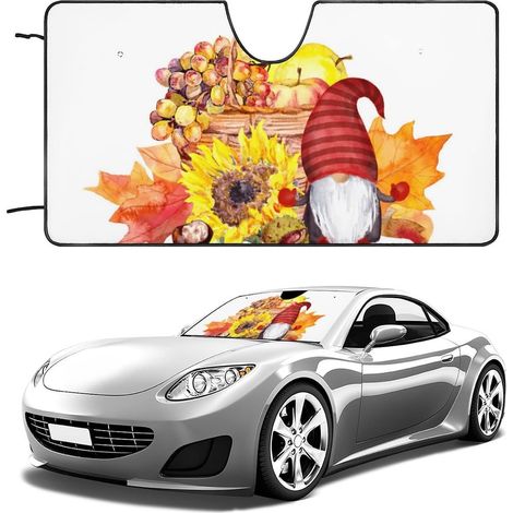 Sweet Honey Bees Pare-soleil de pare-brise voiture pliable pour L