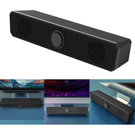 Haut-parleur d'ordinateur USB pour ordinateur de bureau, ordinateur portable et PC (1/4)