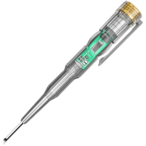 Wasserdichter, intelligenter Spannungsprüferstift, Leistungsdetektor, elektrischer Prüfstift mit heller LED-Leuchte, elektrisches Anzeigegerät, Schraubendreher (1/5)
