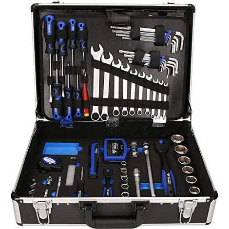 BRILLIANT TOOLS BT024143 Serie di utensili universali 1/4" + 1/2", 143 pz [Powered by KS TOOLS] (1/5)