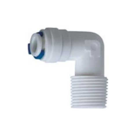 Codo Osmosis Rosca Macho 3/8 Tubo 1/4 Membrana RC