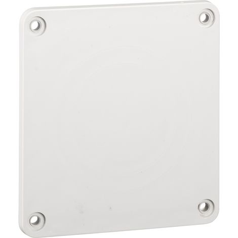 Kaedra plaque 90 x 100 mm pour prises 65 x 65 et 75 x 75 mm SCHNEIDER 13137 (1/3)