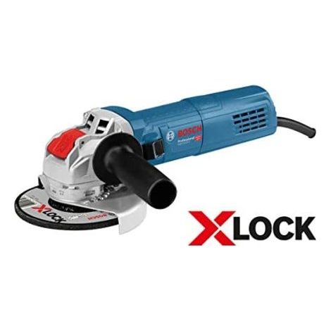 Bosch Professional – Meuleuse angulaire 900W 125mm – Vitesse 2800-11000 min-1 – Système X-LOCK pour changement rapide – 6017B2000 - GWX 9-125 S (1/5)