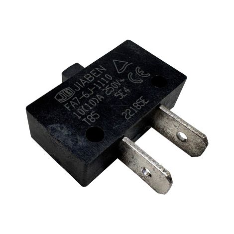 JIABEN FA7-6J-1110 Mikroschalter 250V 10A 2Pin Schalter für Kappsäge uvm. (1/5)