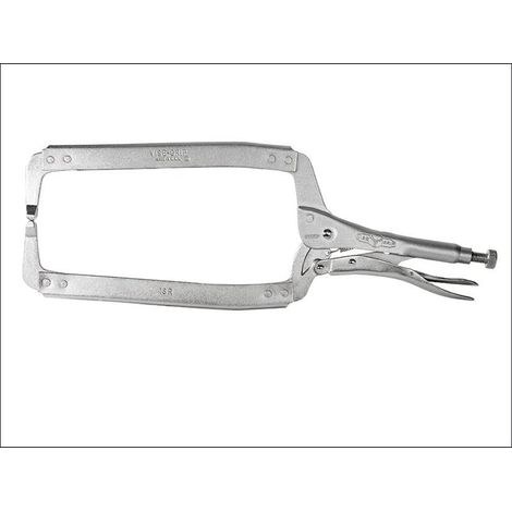 18R Locking C Clamp Regular Tip 450mm (18in) VIS18R (1/2)