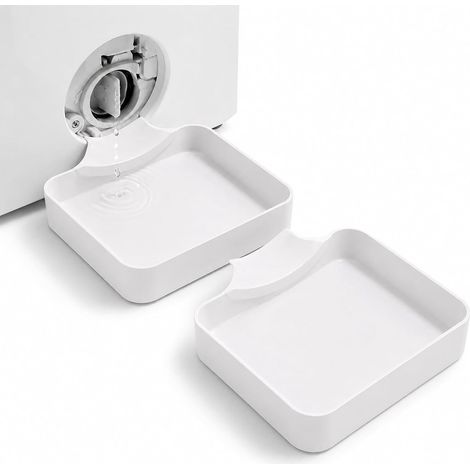pièces - Bac de récupération d'eau pour lave-linge - 17,8 × 17,8 cm - Bac étanche imprimé en 3D - Bac de récupération d'eau pour lave-linge - Récupération d'eau - Évacuation (1/5)