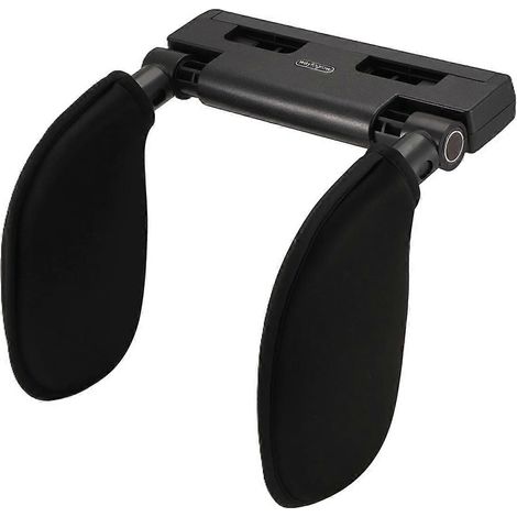 Oreiller de voyage pour appui-tête et nuque de voiture, angle de soutien réglable. (1/5)