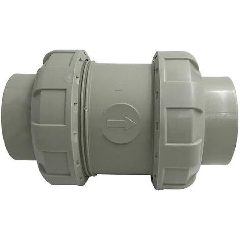 Durchmesser (40 mm) wasserdichte Lmell graue Inline-Rückschlagklappe für Waschmaschine
