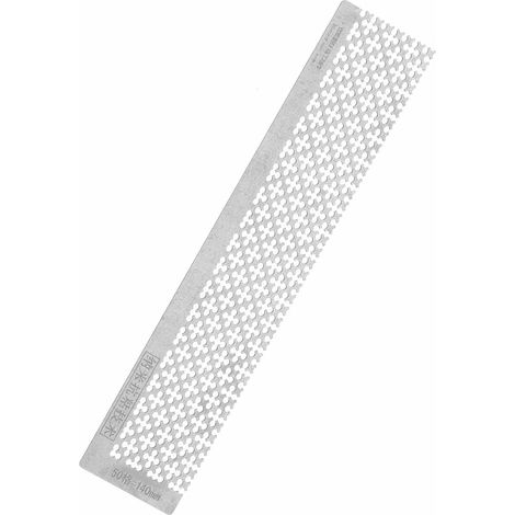 Outil de peinture de diamant, règle de peinture de diamant d'acier inoxydable règle de maille de broderie de diamant pour le foret partiel rond de foret complet(140cm) (1/5)