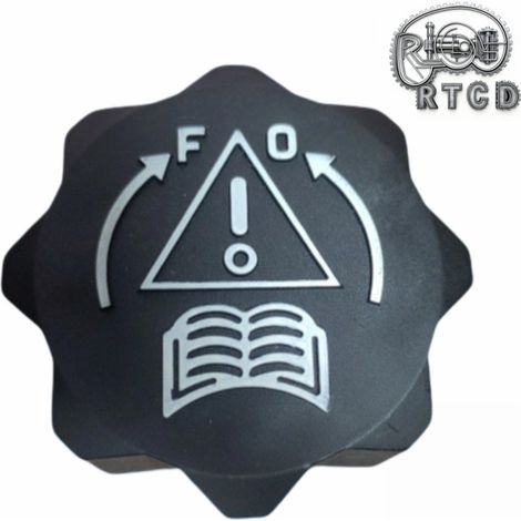 Bouchon de liquide de refroidissement moteur 1306J5. Logos compatibles : Citroën, Fiat, Opel. (1/5)