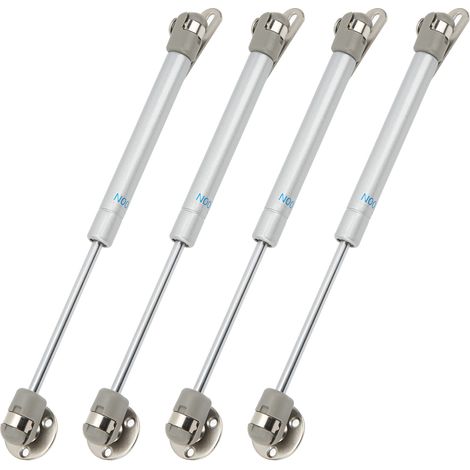 Ensemble de 4 vérins à gaz de 25 cm (10 po) avec ressorts de levage à gaz de 100 N / 22,5 lb pour camping-car et yacht (1/5)