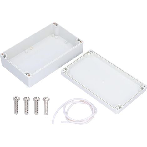Boîte de jonction, Boîte Electrique, Boitier de dérivation, Boîtier de Projet Etanche ABS IP65, DIY Boîte de câblage, pour Les équipements électriques intérieure et extérieure (200 120 56mm) (1/5)