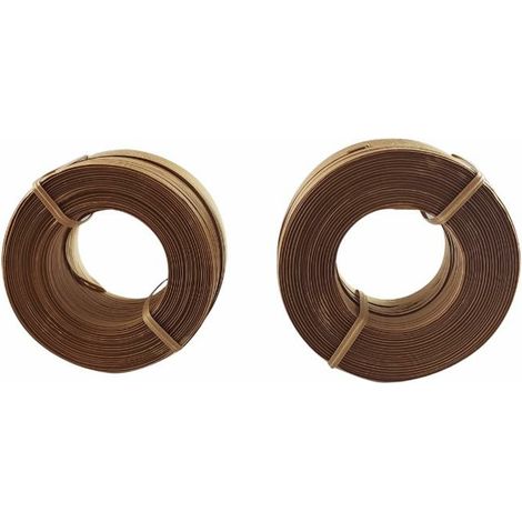 Bobina in plastica marrone mt 90 per leg