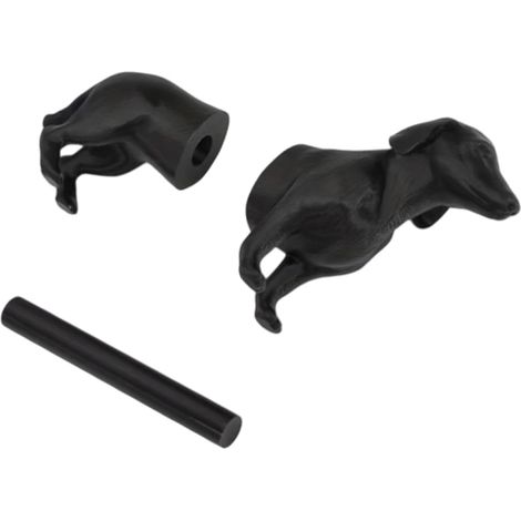 Porte-rouleau de papier toilette en forme de chien pour économiser de l'espace pour cuisine, salle de bain, accessoire de salle de bain (1/5)