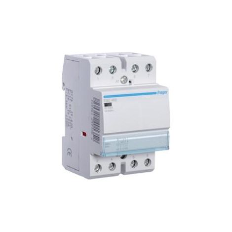 Contattore Standard 40 A 230 V Ac 2 Na + 2 Nc 3 Moduli Din (Hager Cod. Esc442)