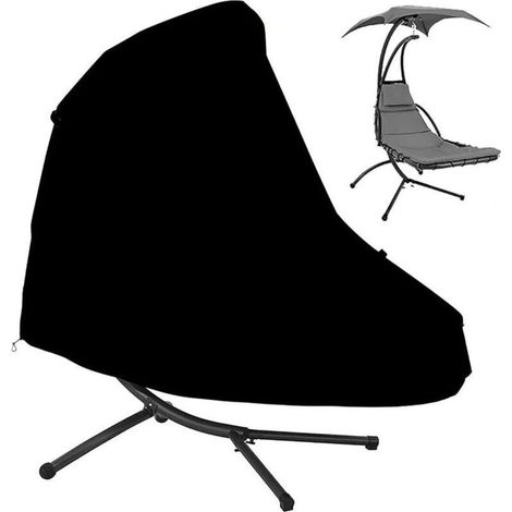 Housse de Chaise Longue Suspendue-Double Couche en polyuréthane 420D-Super imperméable et résistant à la poussière-Housse de chaise à bascule de loisirs suspendue en plein air (1/5)